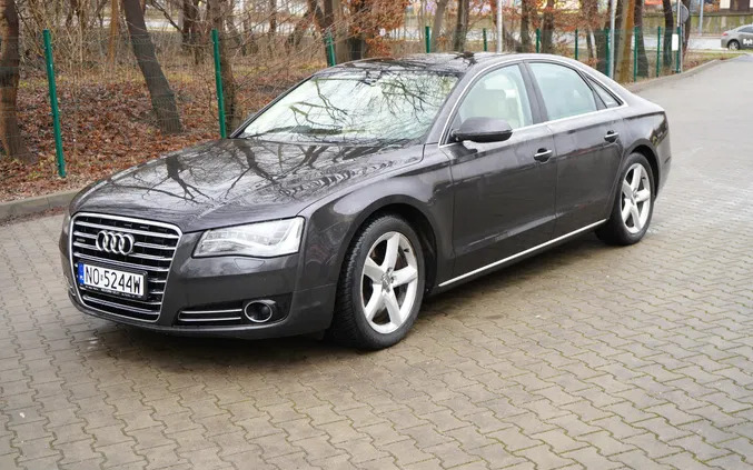 audi a8 Audi A8 cena 99000 przebieg: 156000, rok produkcji 2011 z Olsztyn